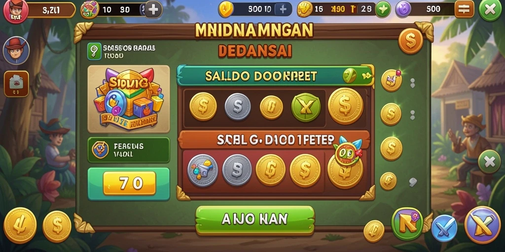 Tampilan grafis yang memukau dan berwarna.