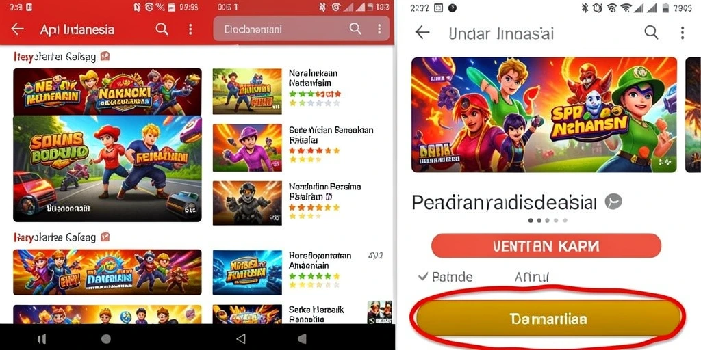 Tampilan antarmuka yang menarik dan mudah digunakan.