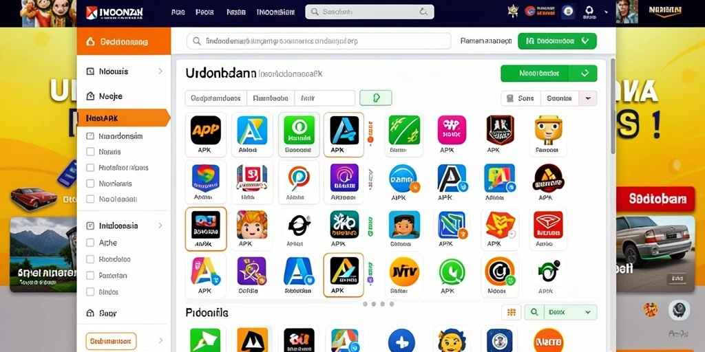Tampilan antarmuka yang menarik dan modern.