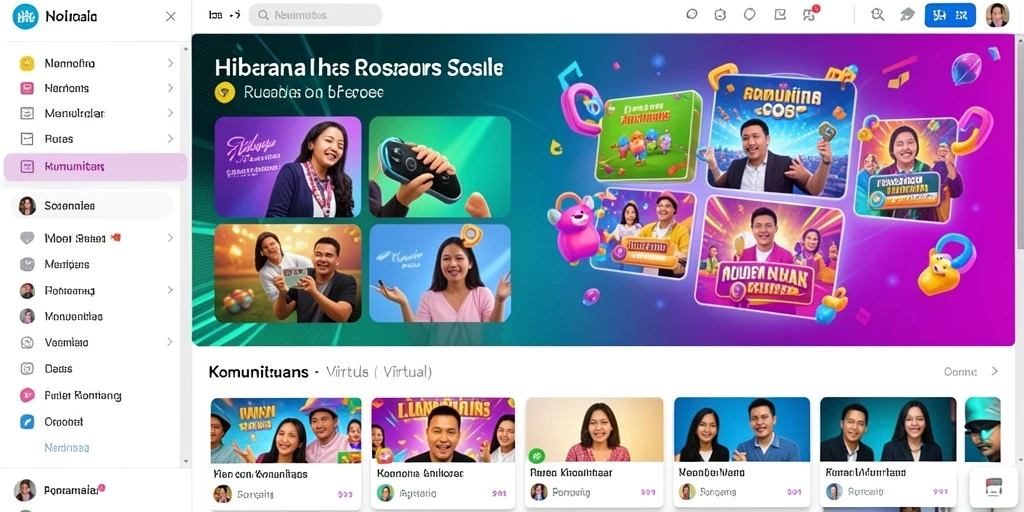 Tampilan antarmuka yang menarik dan user-friendly.