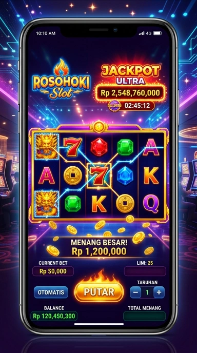 Cuplikan layar menu unduhan rosohoki untuk perangkat Android